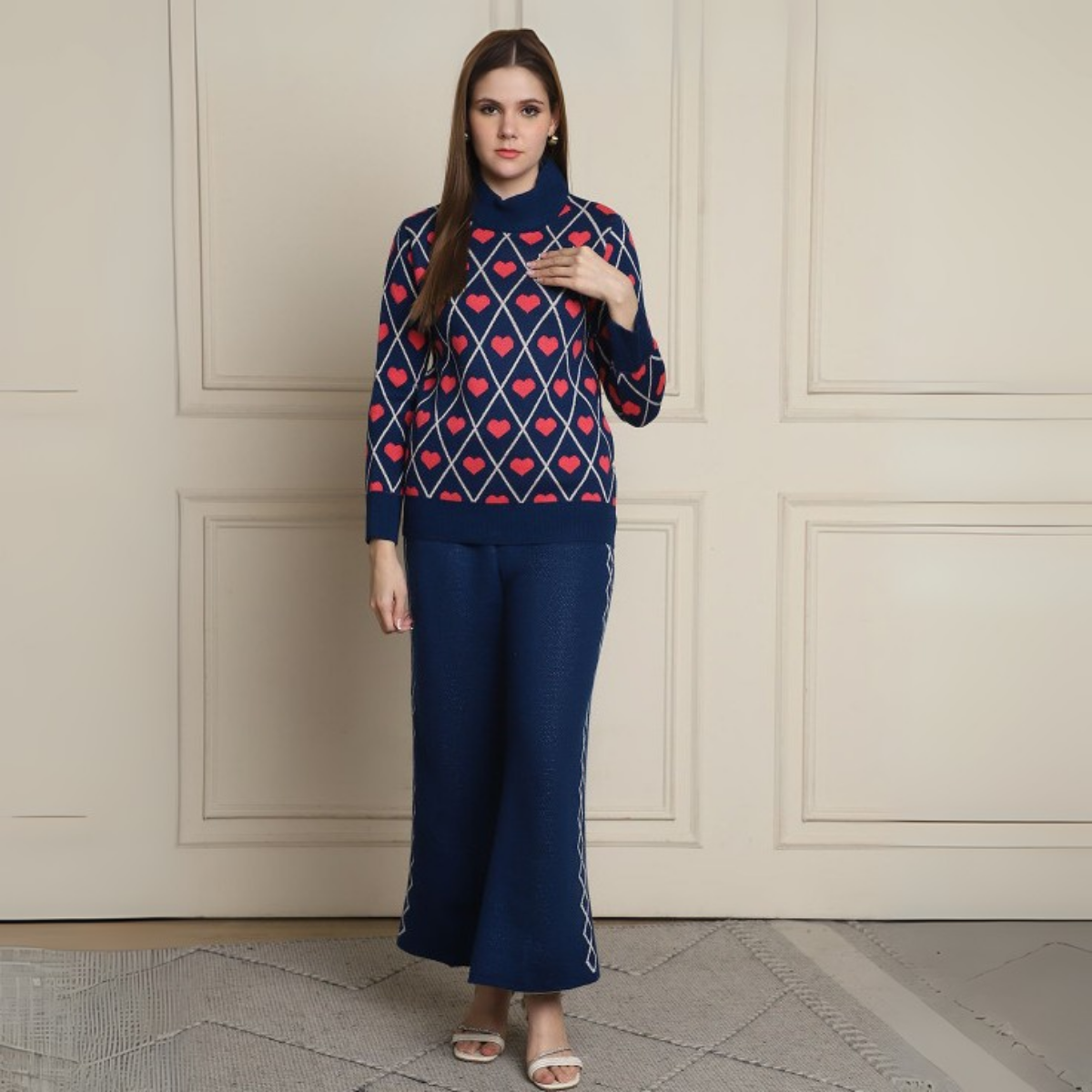 Winter Warmth Trio | Stylish 3-Piece Women’s Co-Ord Set | WC-02