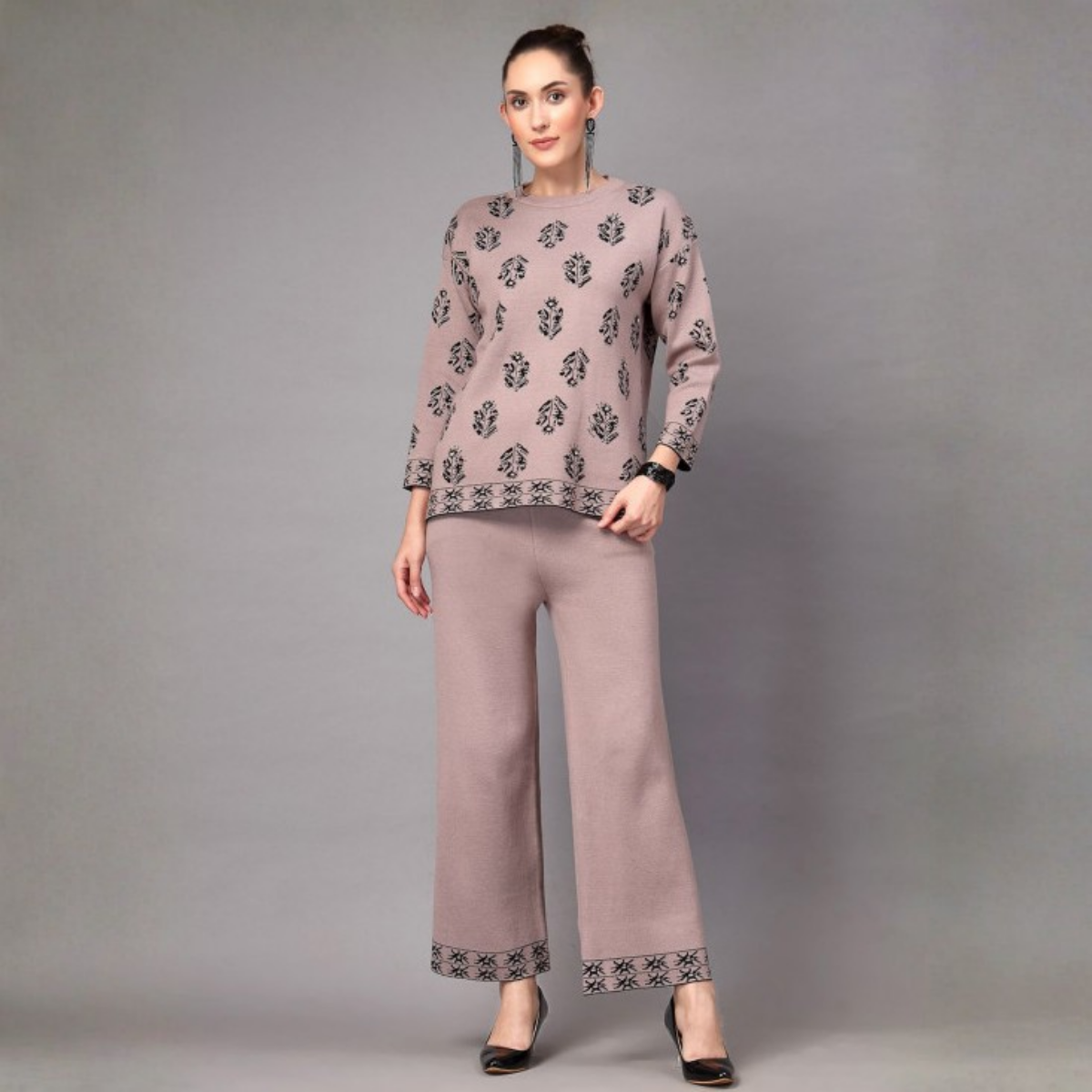 Winter Warmth Trio | Stylish 3-Piece Women’s Co-Ord Set | WC-03