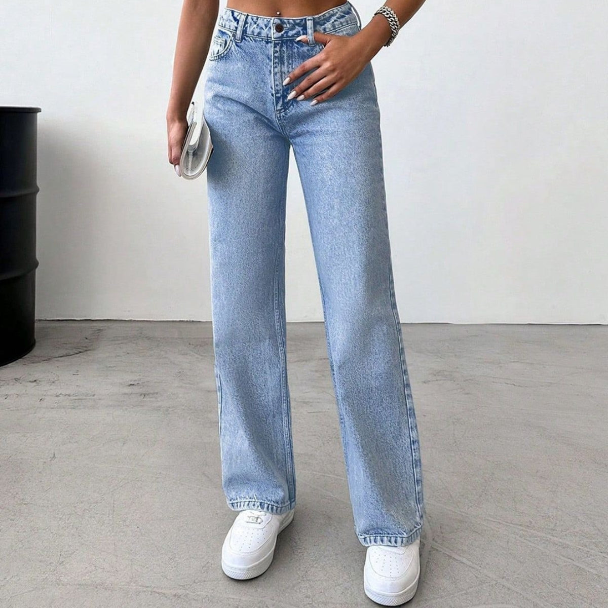 Women's 2-Pack Combo - Straight Fit Jeans Duo |WJ-03