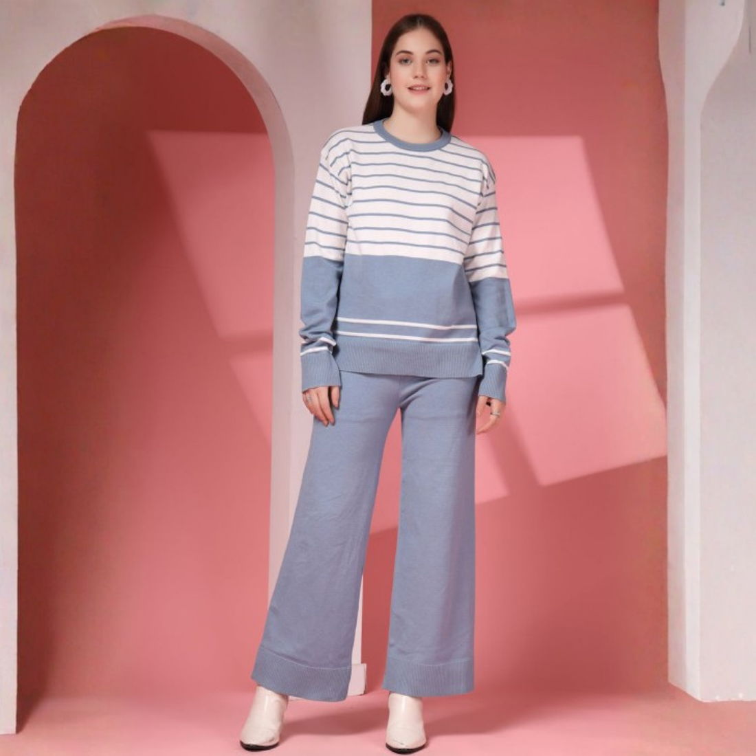 Winter Warmth Trio | Stylish 3-Piece Womenâs Co-Ord Set | WC-04