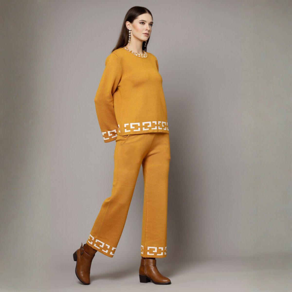 Winter Warmth Trio | Stylish 3-Piece Women’s Co-Ord Set | WC-04