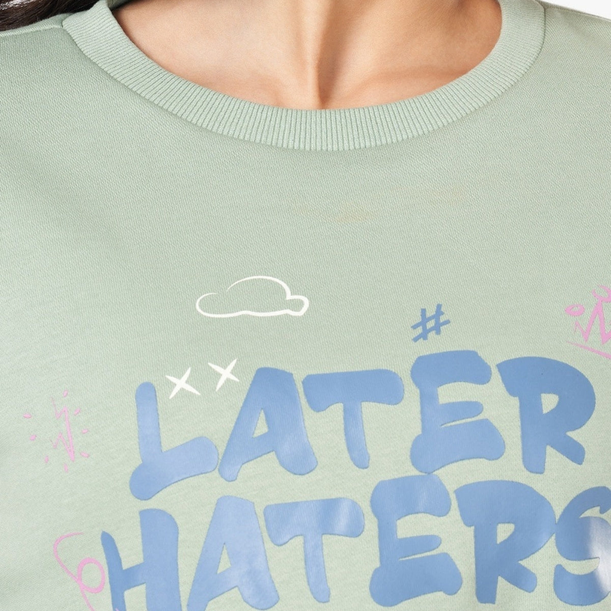 2 Stylish Sweatshirts in Sea-Green & Orange| Soft, Cozy & Trendy | Up to 50% Off |SS-08