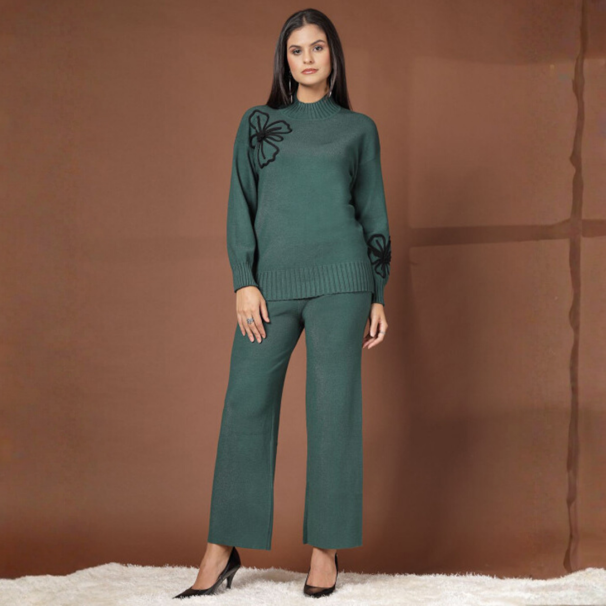 Winter Warmth Trio | Stylish 3-Piece Women’s Co-Ord Set | WC-01