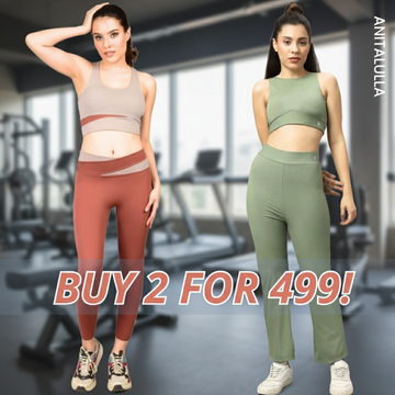 Women’s Activewear Combo - Sports Bra & Leggings Set for Ultimate Comfort| WA-04