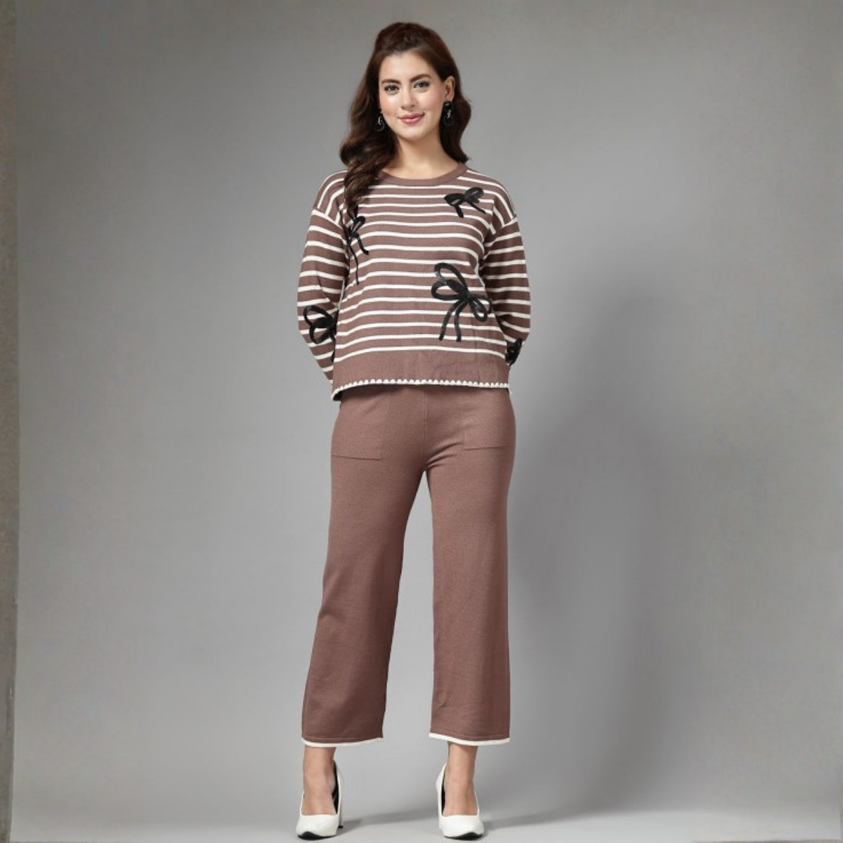 Winter Warmth Trio | Stylish 3-Piece Women’s Co-Ord Set | WC-07