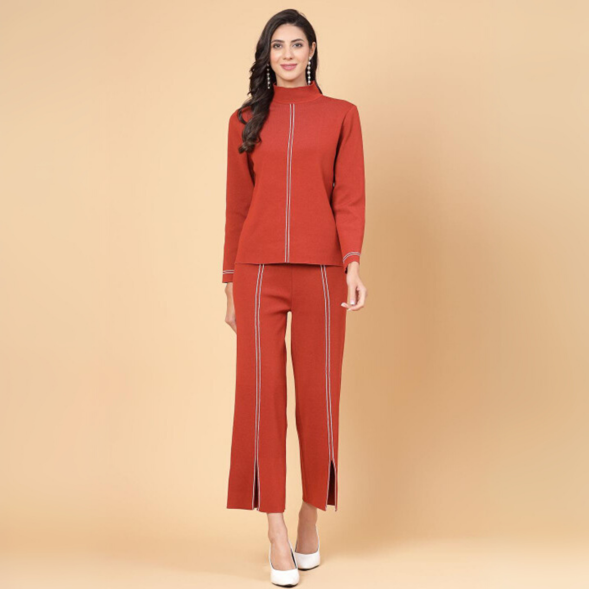 Winter Warmth Trio | Stylish 3-Piece Women’s Co-Ord Set | WC-07
