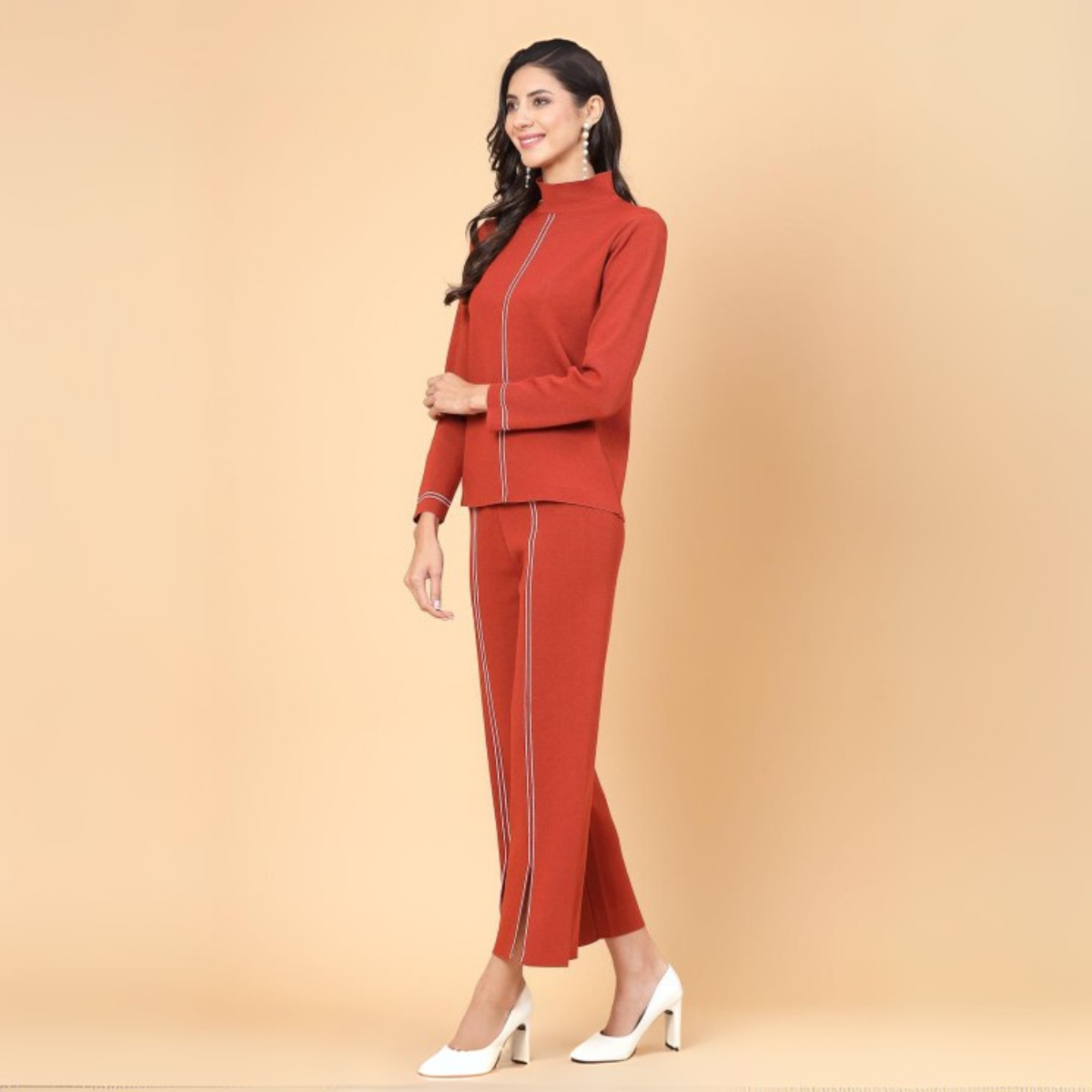 Winter Warmth Trio | Stylish 3-Piece Women’s Co-Ord Set | WC-07