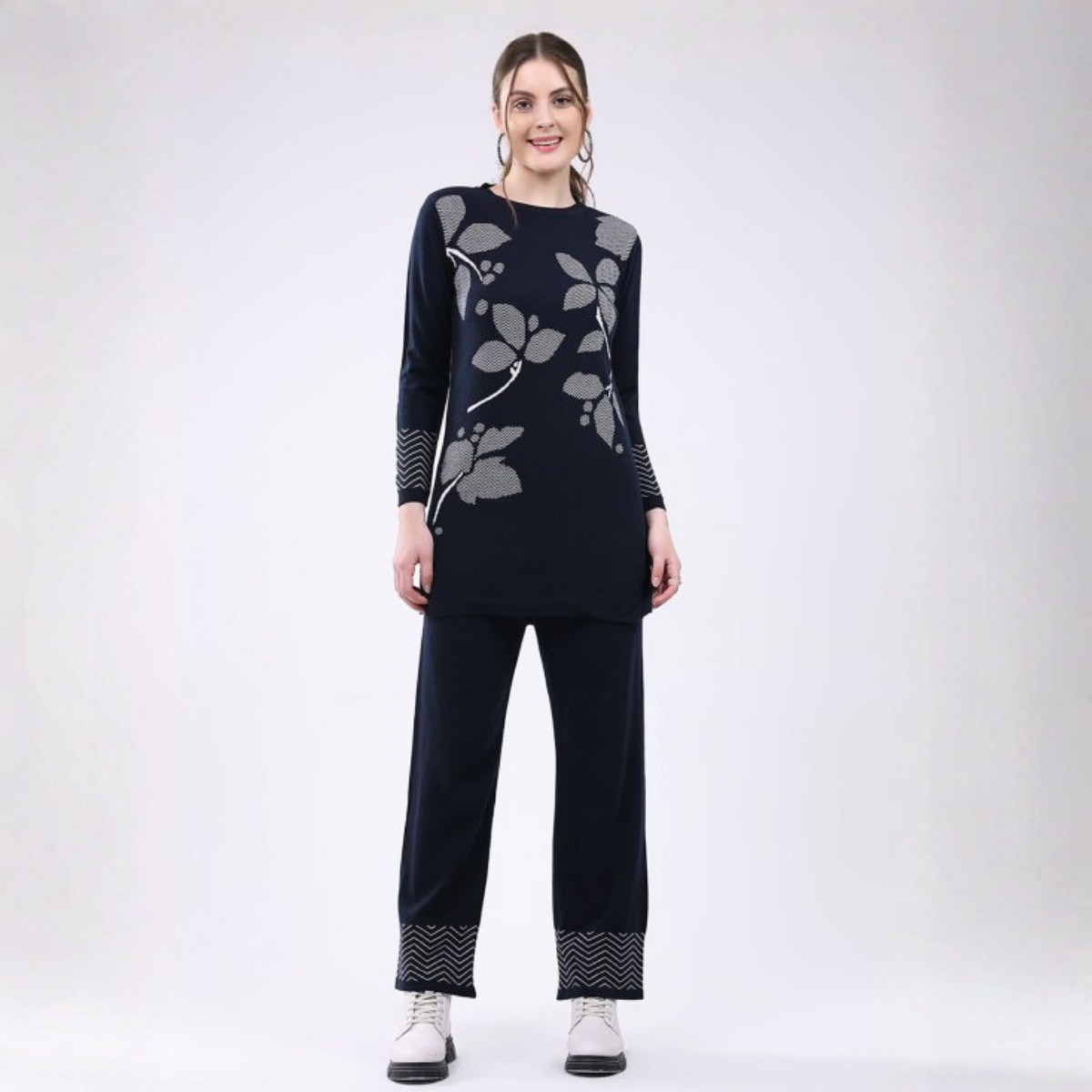 Winter Warmth Trio | Stylish 3-Piece Women’s Co-Ord Set | WC-08