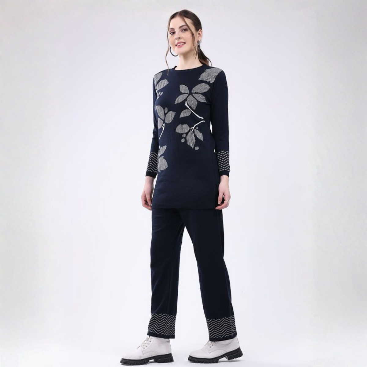 Winter Warmth Trio | Stylish 3-Piece Women’s Co-Ord Set | WC-08