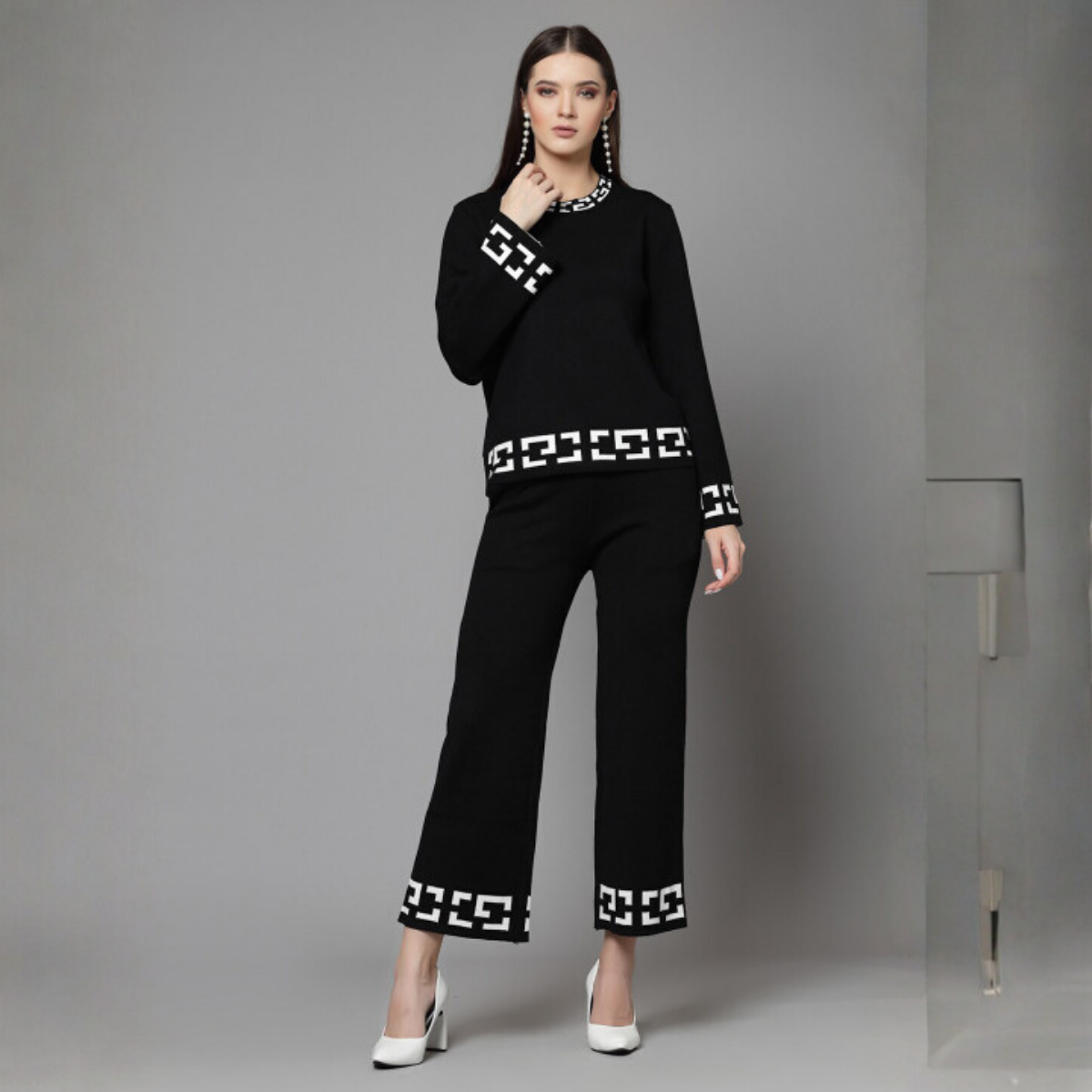 Winter Warmth Trio | Stylish 3-Piece Women’s Co-Ord Set | WC-01