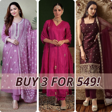 Premium Cotton Kurta Pant Dupatta Combo – Perfect for Daily Wear & Elegant Partywear | DS-12
