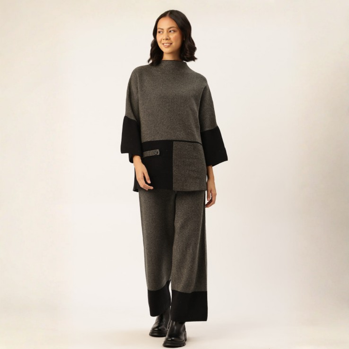 Winter Warmth Trio | Stylish 3-Piece Women’s Co-Ord Set | WC-10