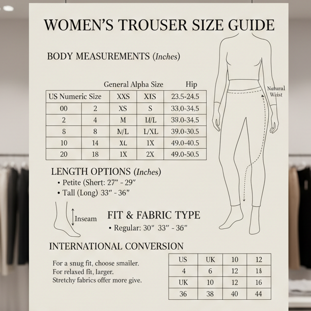 Women’s 3-Pack Solid Color Trousers - Versatile Daily Wear | WT-08