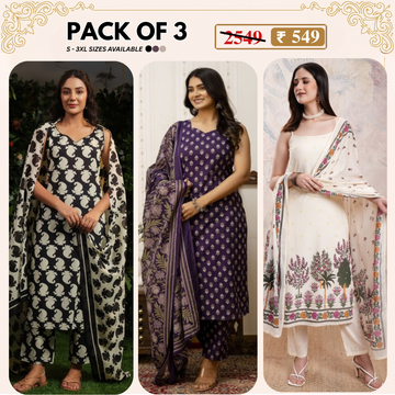 Designer Women's Kurta Set with Dupatta for Festive Wear |