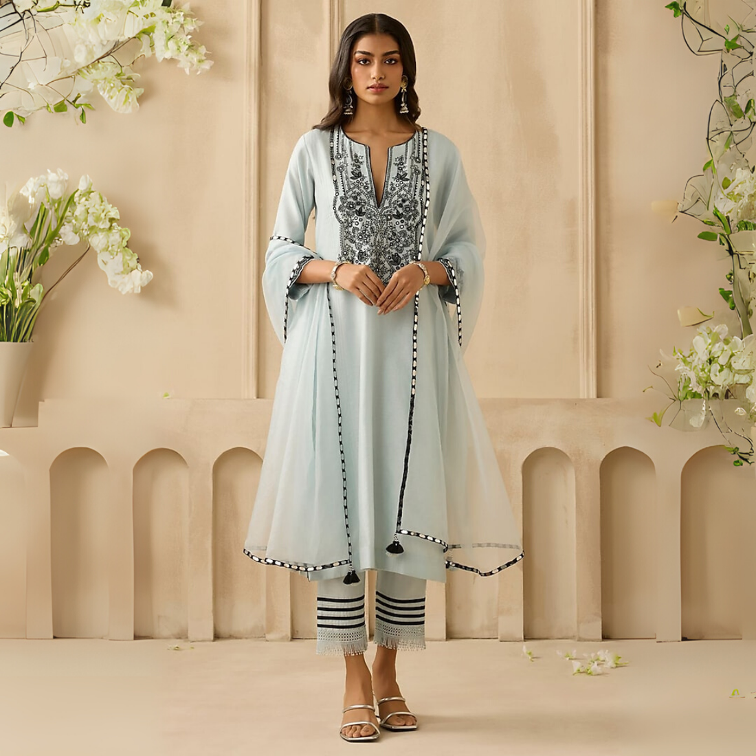 Celebrate Tradition with Our 3 Combo Festive Kurta Sets + Dupatta | FK-10