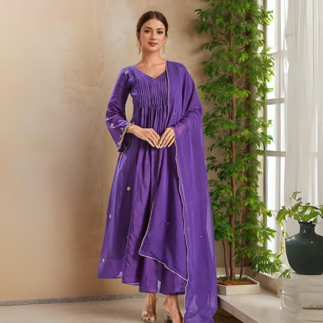 Celebrate Tradition with Our 3 Combo Festive Kurta Sets + Dupatta | FK-08
