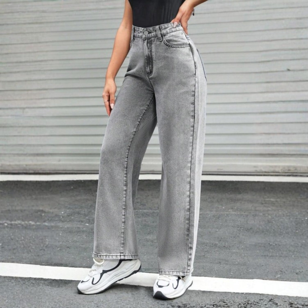 Women's 2-Pack Combo - Straight Fit Jeans Duo |WJ-05