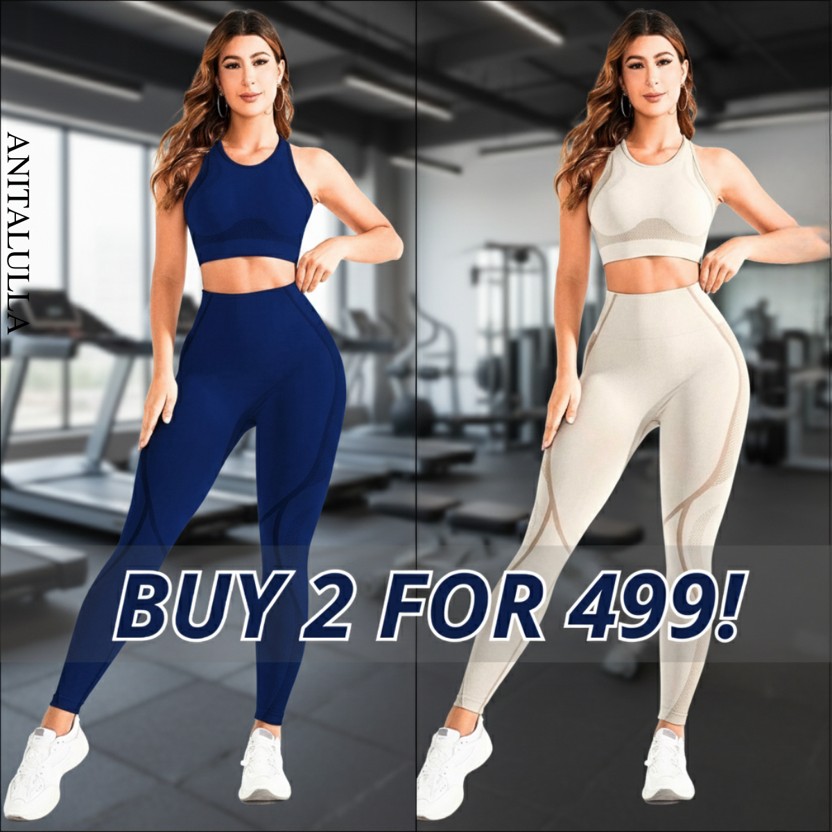 Women’s Activewear Combo - Sports Bra & Leggings Set for Ultimate Comfort| WA-10