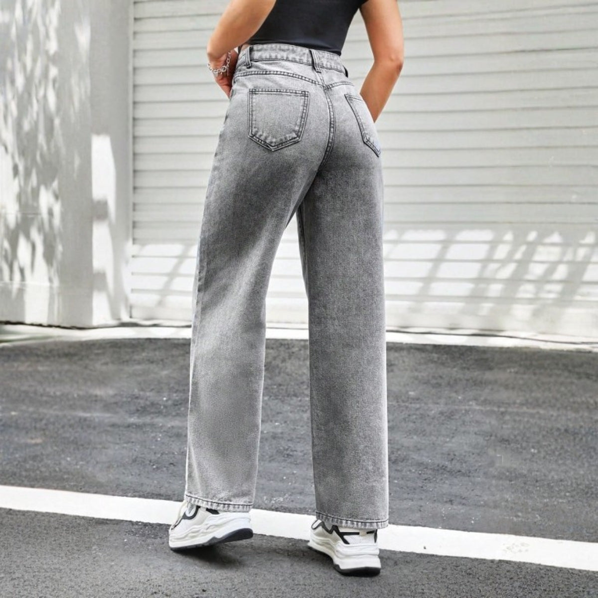 Women's 2-Pack Combo - Straight Fit Jeans Duo |WJ-05