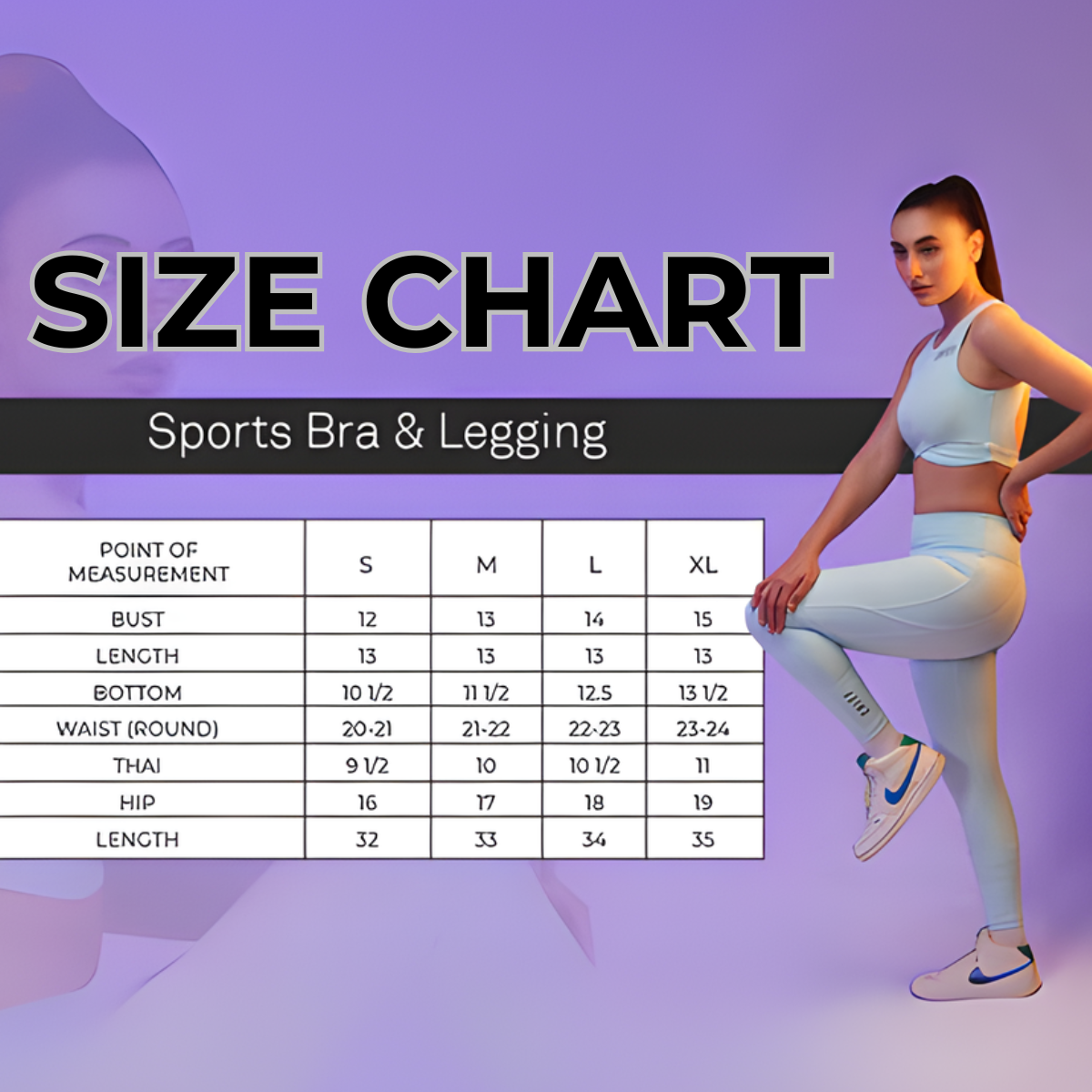 Women’s Activewear Combo - Sports Bra & Leggings Set for Ultimate Comfort| WA-02