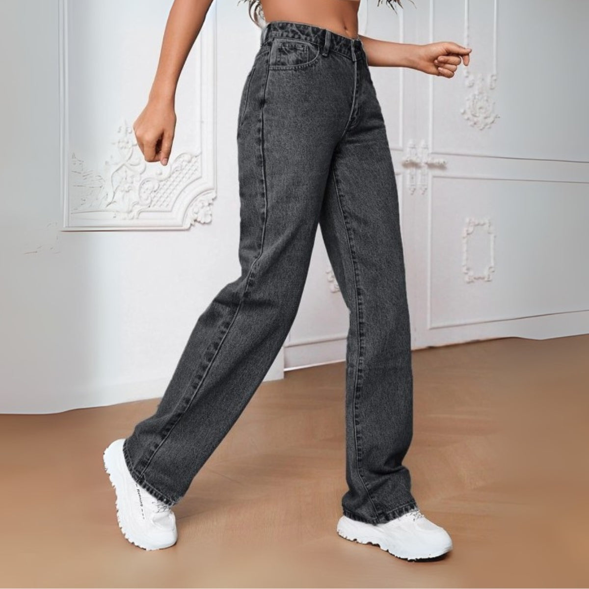 Women's 2-Pack Combo - Straight Fit Jeans Duo |WJ-04