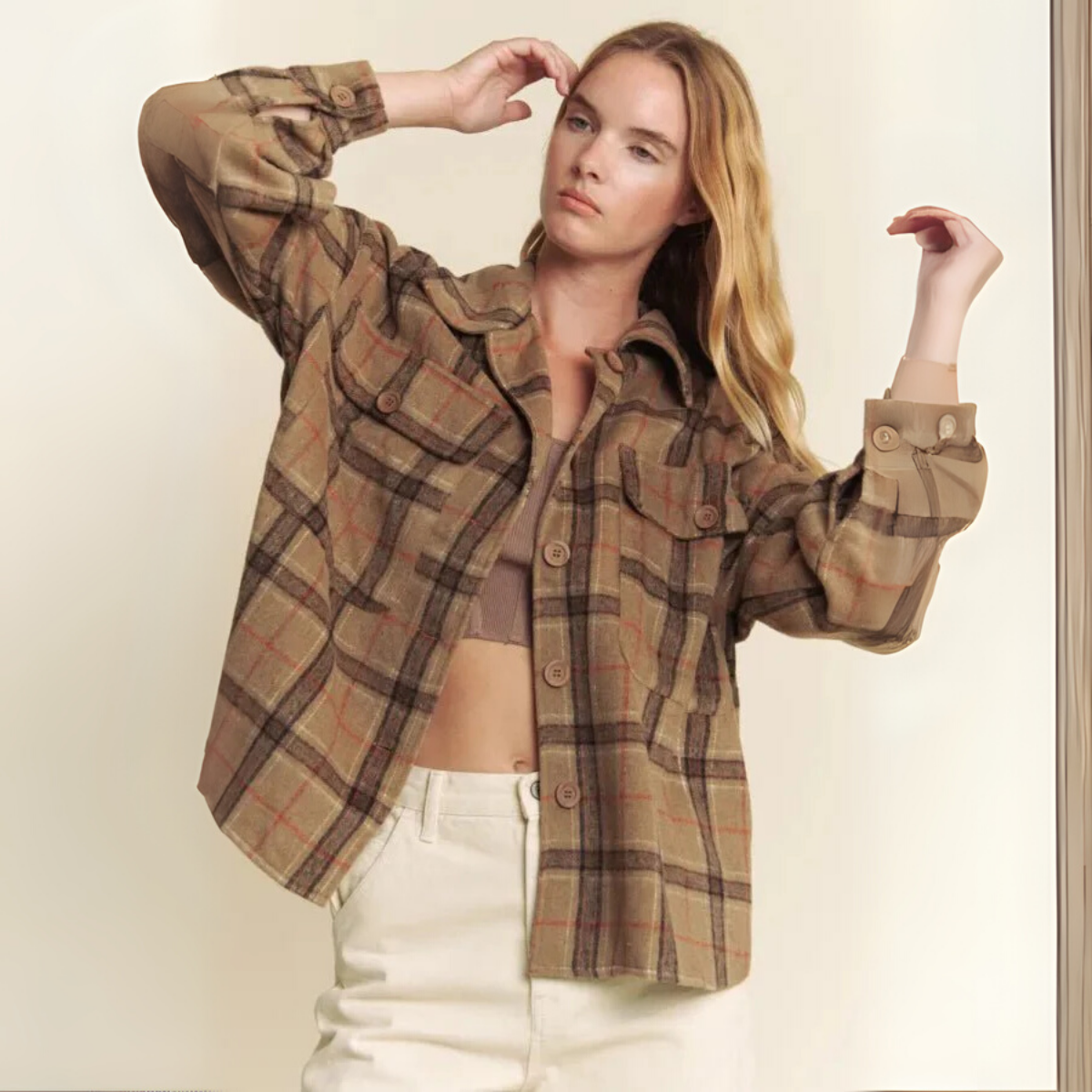 Trendy Shacket for Women | Lightweight & Comfortable | SW-10