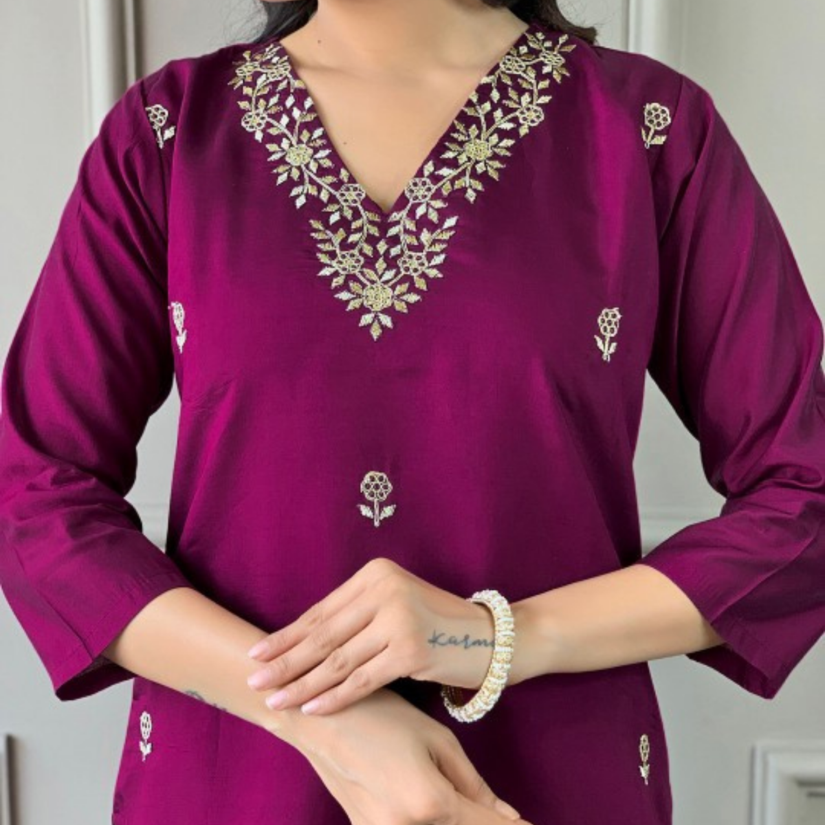 Premium Cotton Kurta Pant Dupatta Combo – Perfect for Daily Wear & Elegant Partywear | DS-02