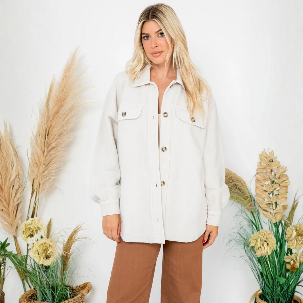 Trendy Shacket for Women | Lightweight & Comfortable | SW-04