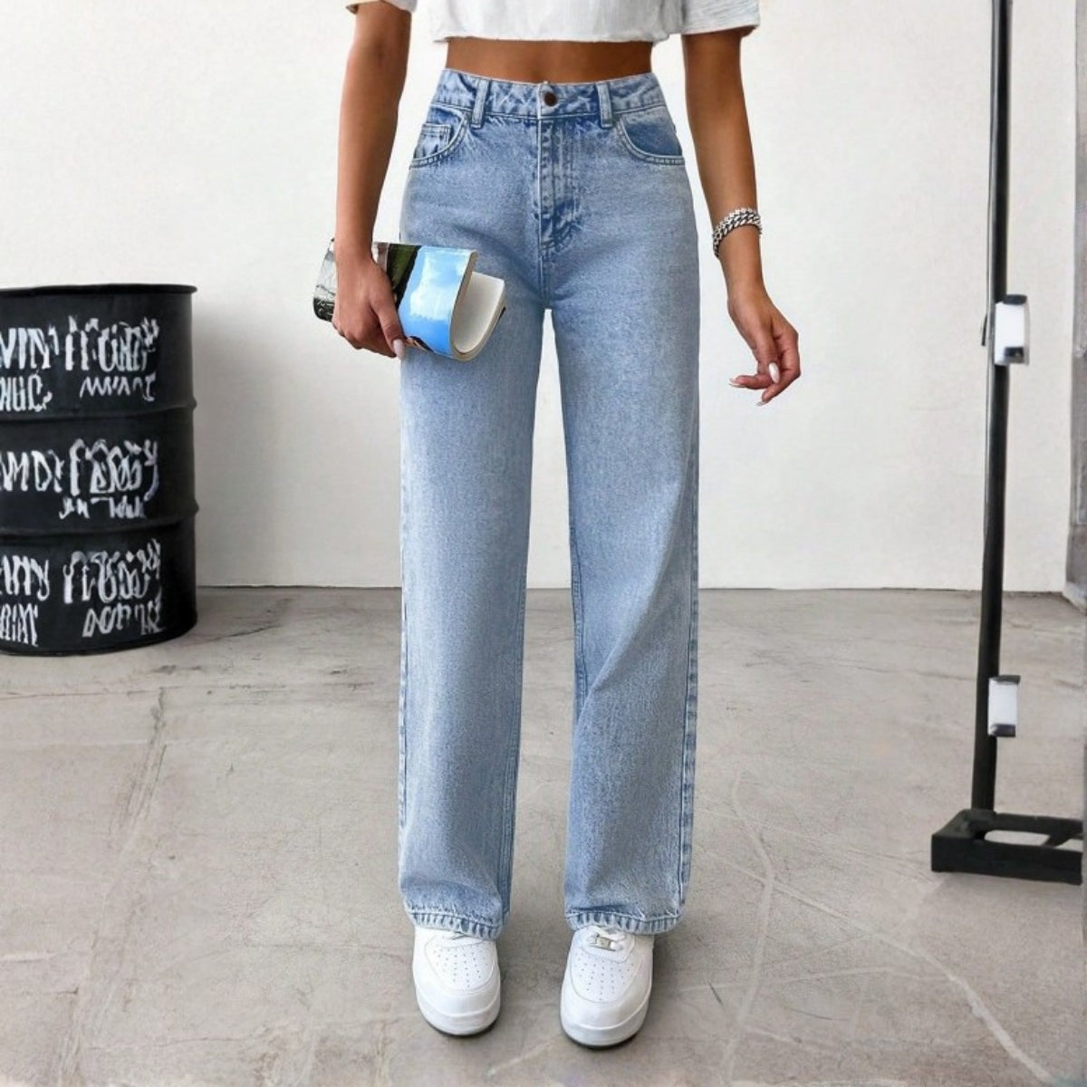 Women's 2-Pack Combo - Baggy Jeans Duo |WJ-10