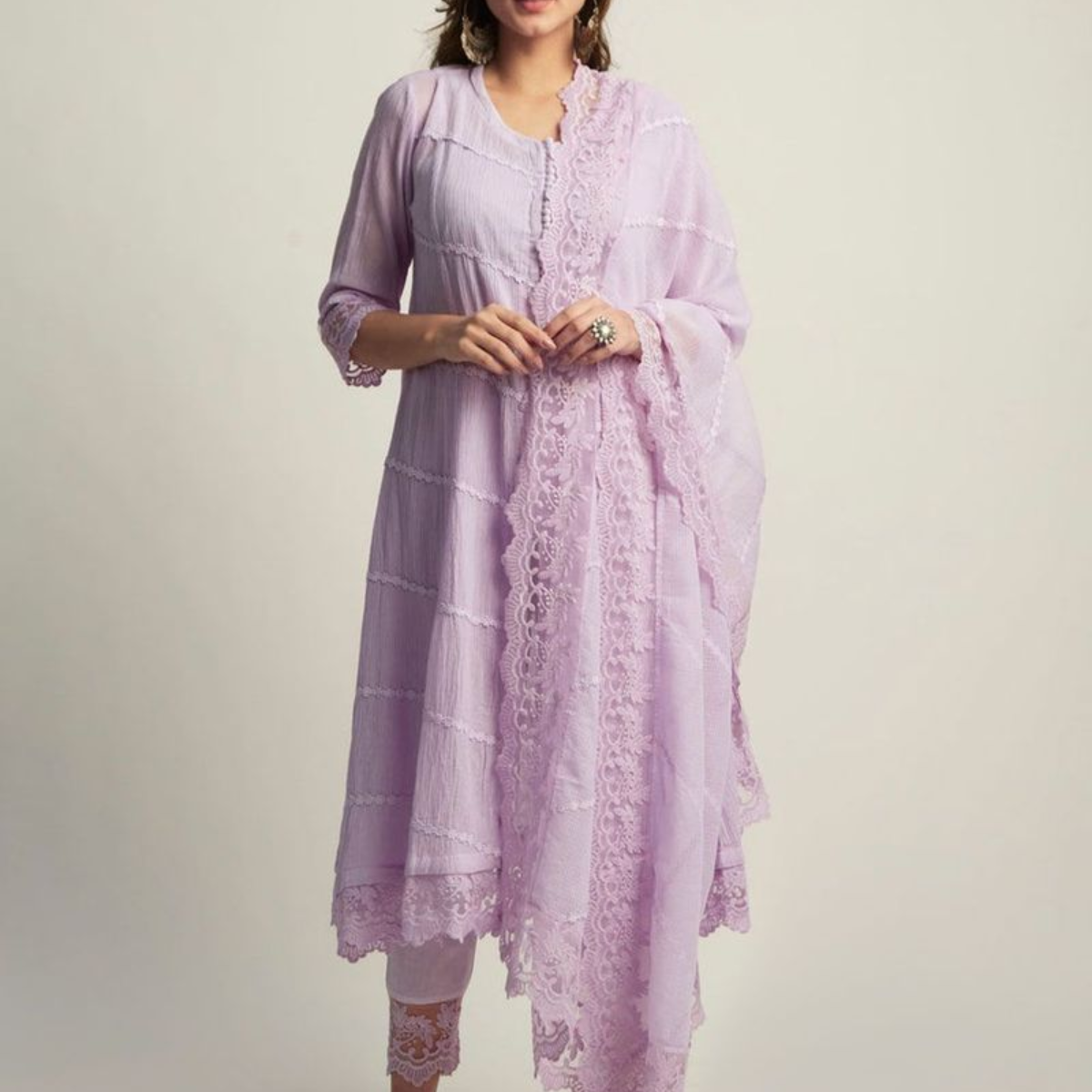 Premium Cotton Kurta Pant Dupatta Combo – Perfect for Daily Wear & Elegant Partywear| DS-01