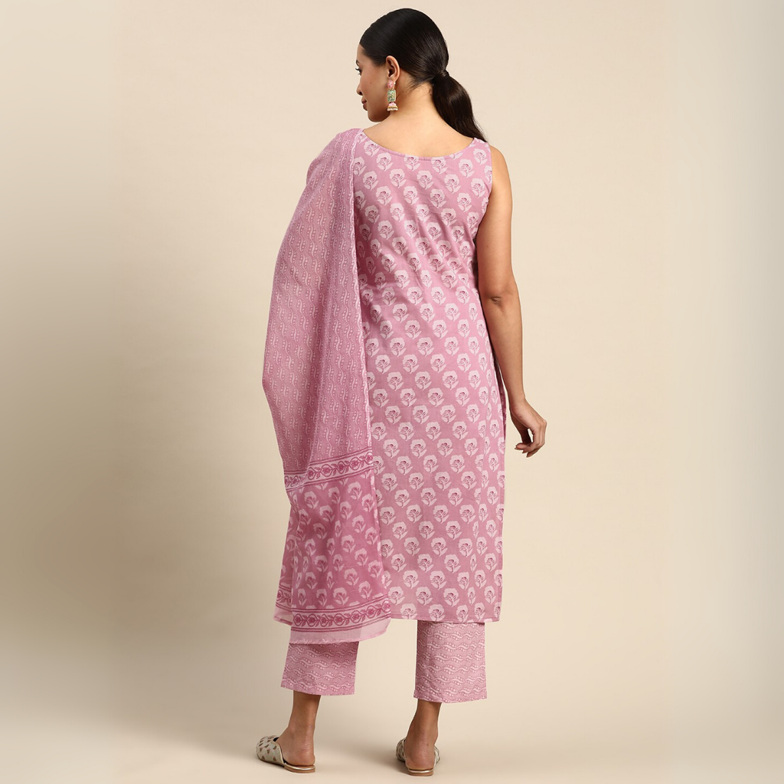 Designer Women's Kurta Set with Dupatta for Festive Wear |