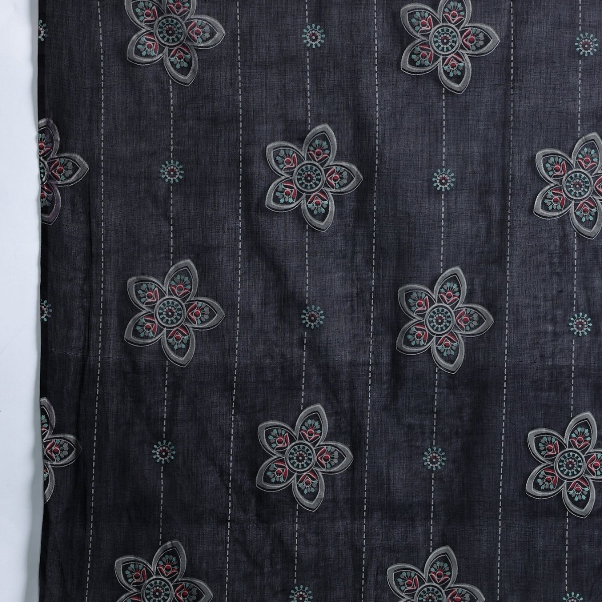 Pack of 3 Floral Print Cotton Kurta Set with Dupatta | KD-03