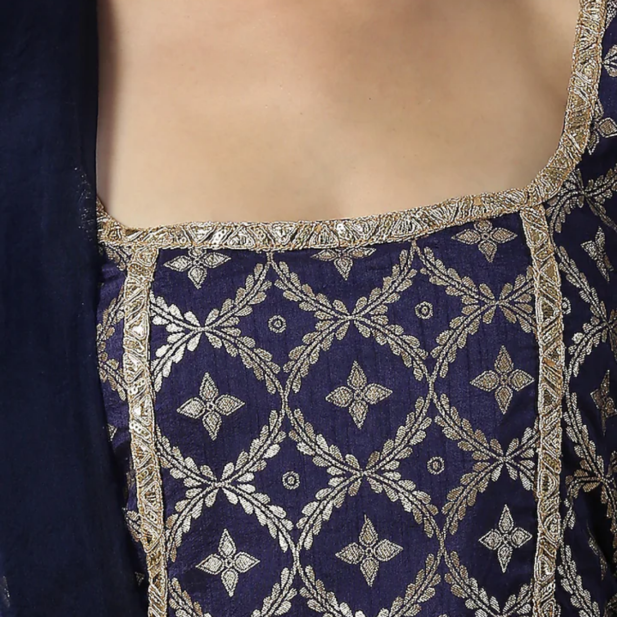 Designer Women's Kurta Set with Dupatta for Festive Wear |