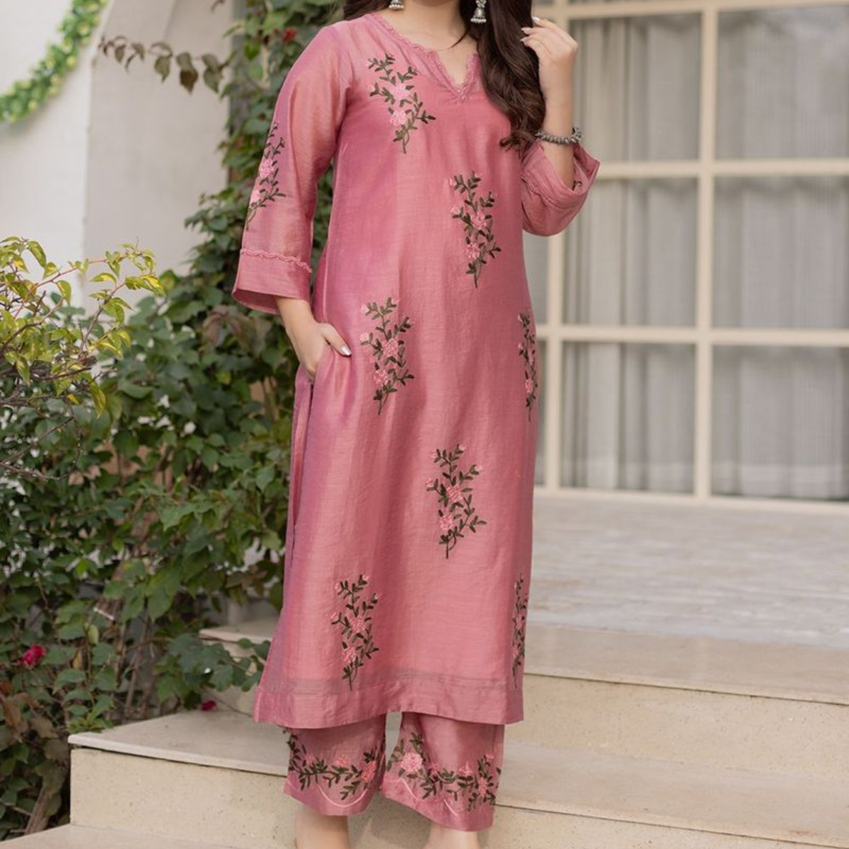 Premium Cotton Kurta Pant Dupatta Combo – Perfect for Daily Wear & Elegant Partywear| DS-10
