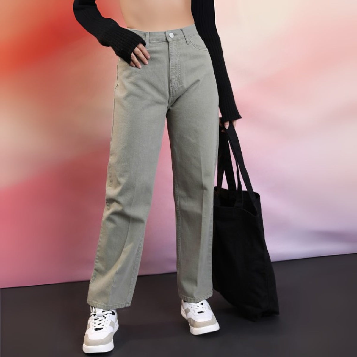 Women's 2-Pack Combo - Straight Fit Jeans Duo |WJ-06