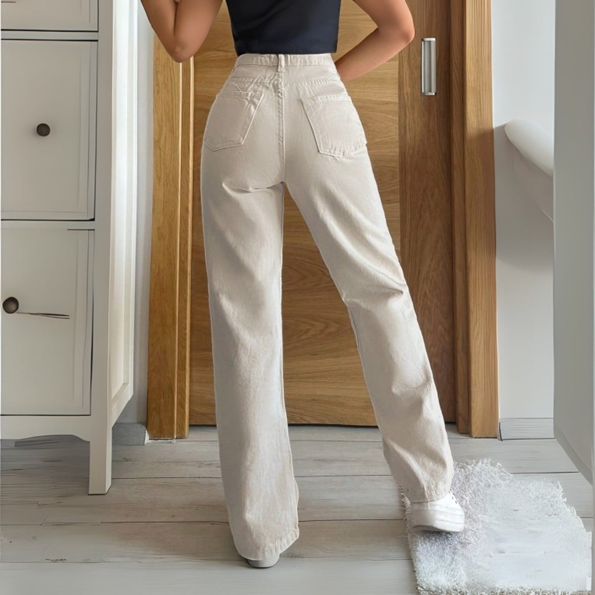 Women's 2-Pack Combo - Straight Fit Jeans Duo |WJ-07