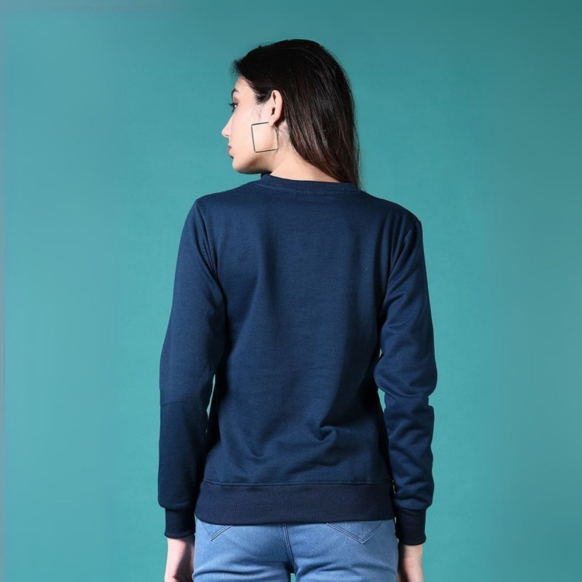 2 Stylish Sweatshirts in Sea-Green & Blue| Soft, Cozy & Trendy | Up to 50% Off |SS-09