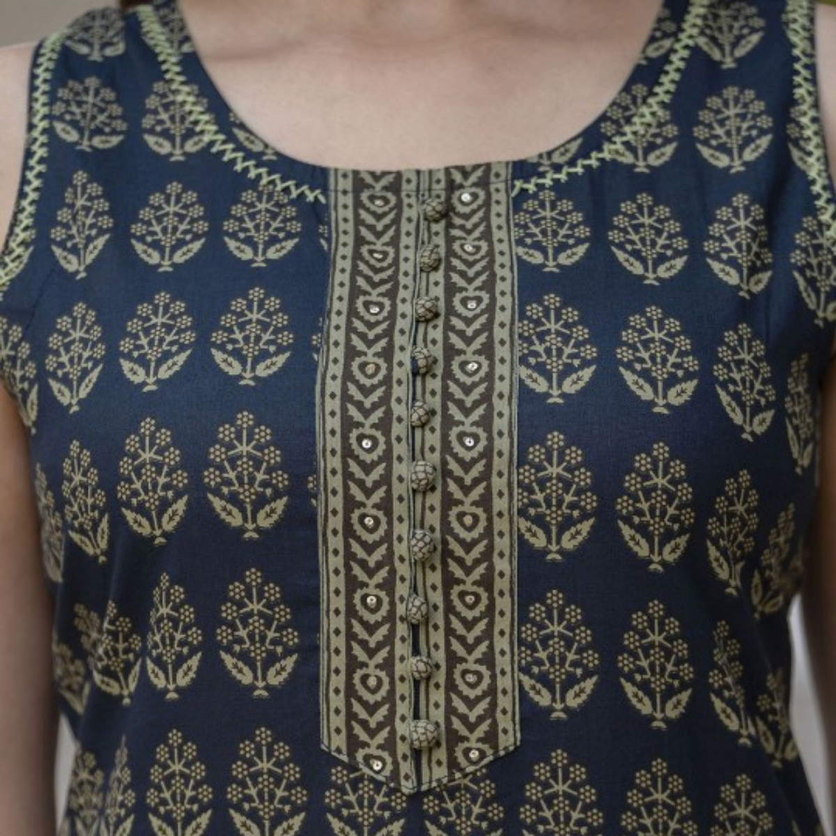 Designer Women's Kurta Set with Dupatta for Festive Wear |