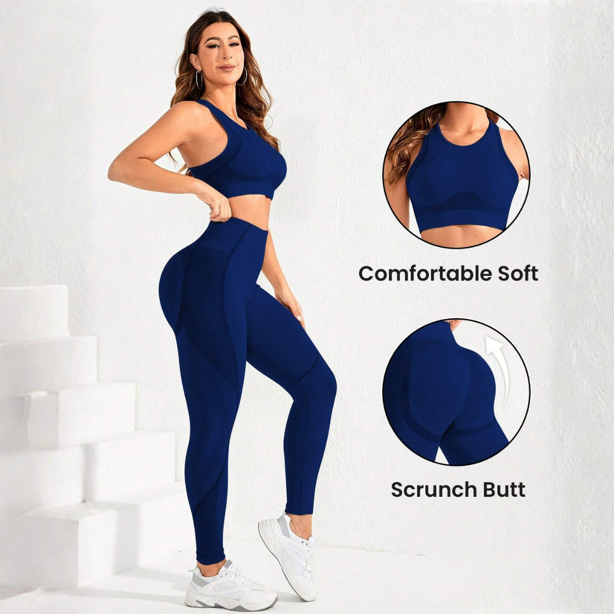 Women’s Activewear Combo - Sports Bra & Leggings Set for Ultimate Comfort| WA-10
