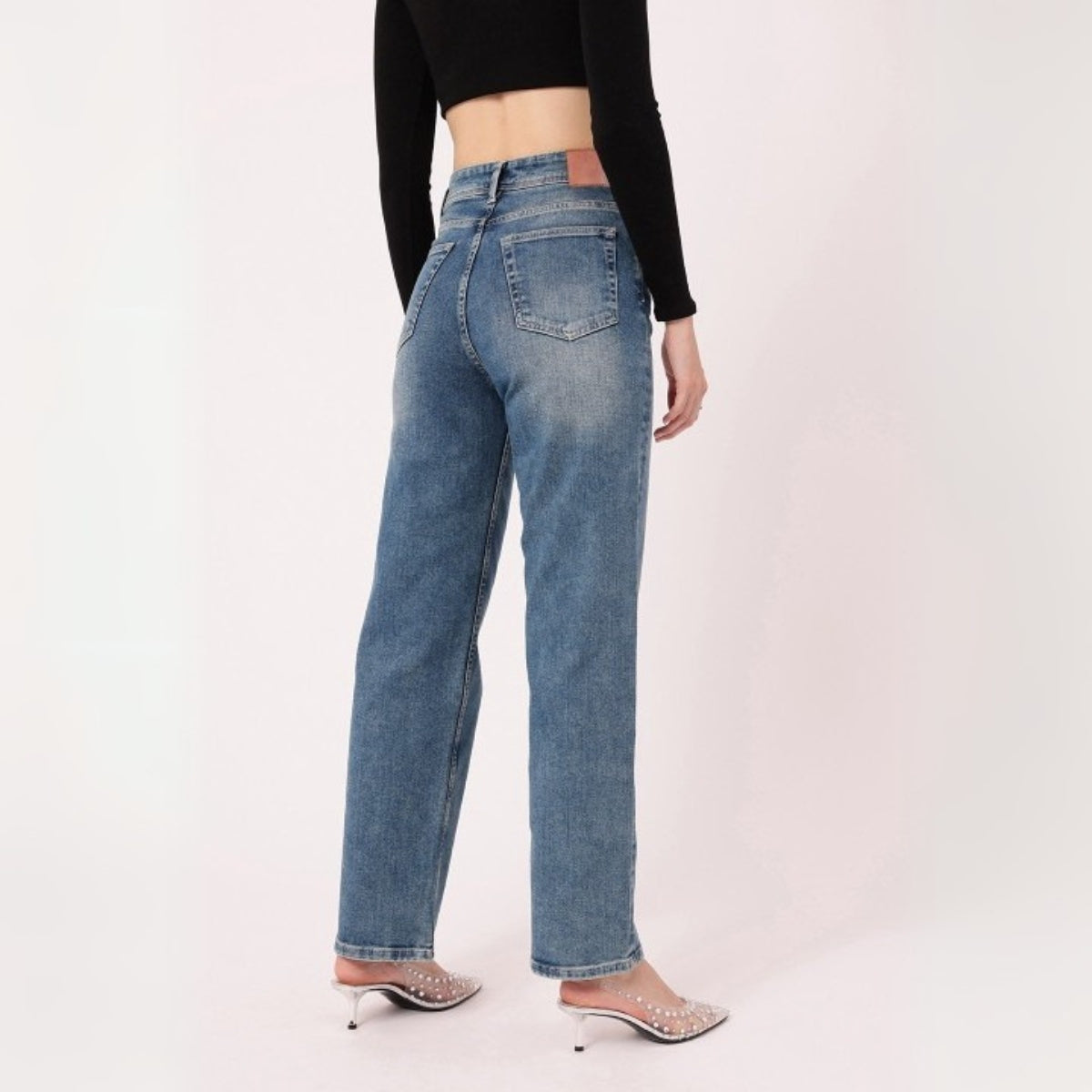 Women's 2-Pack Combo - Straight Fit Jeans Duo |WJ-07