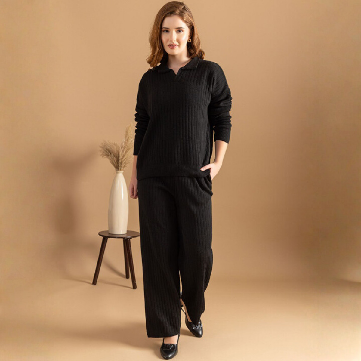 Winter Warmth Trio | Stylish 3-Piece Women’s Co-Ord Set | WC-06