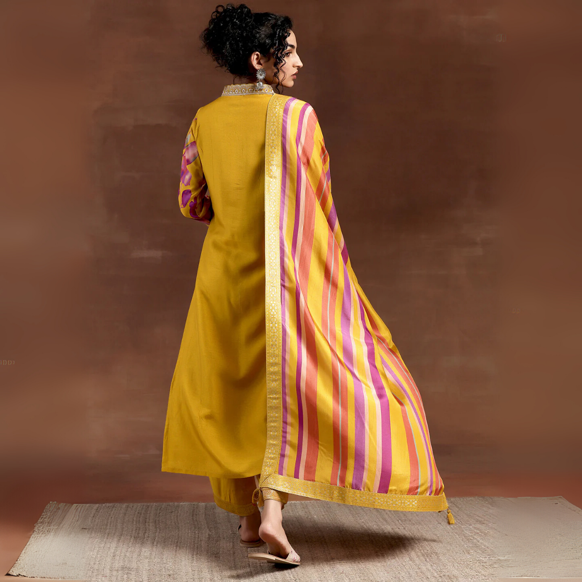Ethnic 3-Piece Women Kurta Set with Dupatta | Ethnic Wear Made Effortless | WK-02