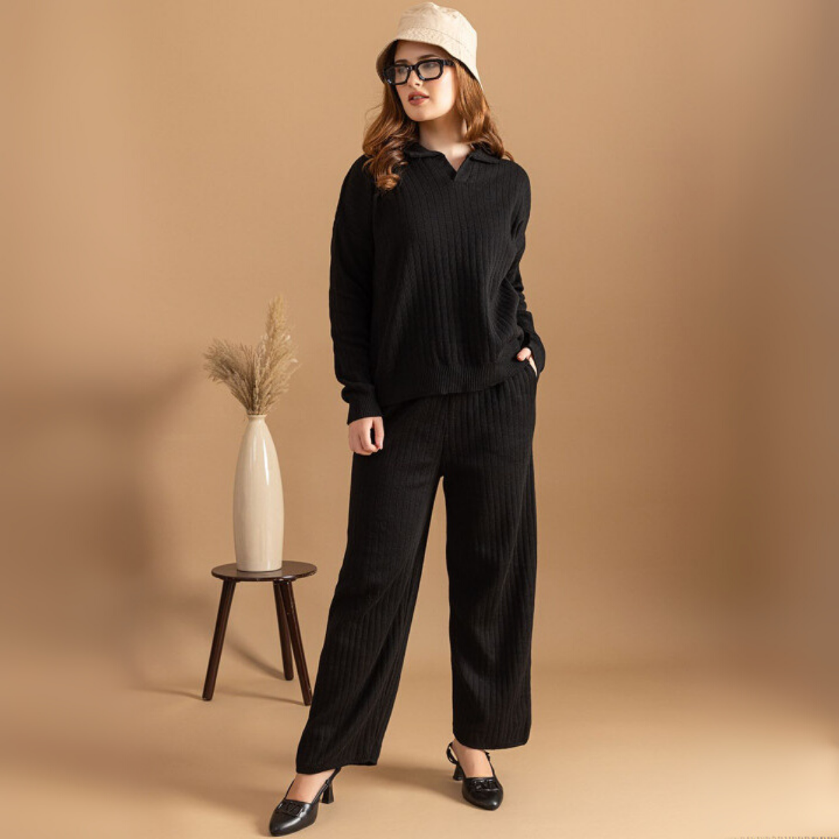 Winter Warmth Trio | Stylish 3-Piece Women’s Co-Ord Set | WC-06