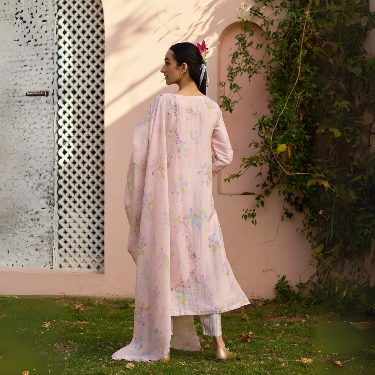 Ethnic 3-Piece Women Kurta Set with Dupatta | Ethnic Wear Made Effortless | WK-10