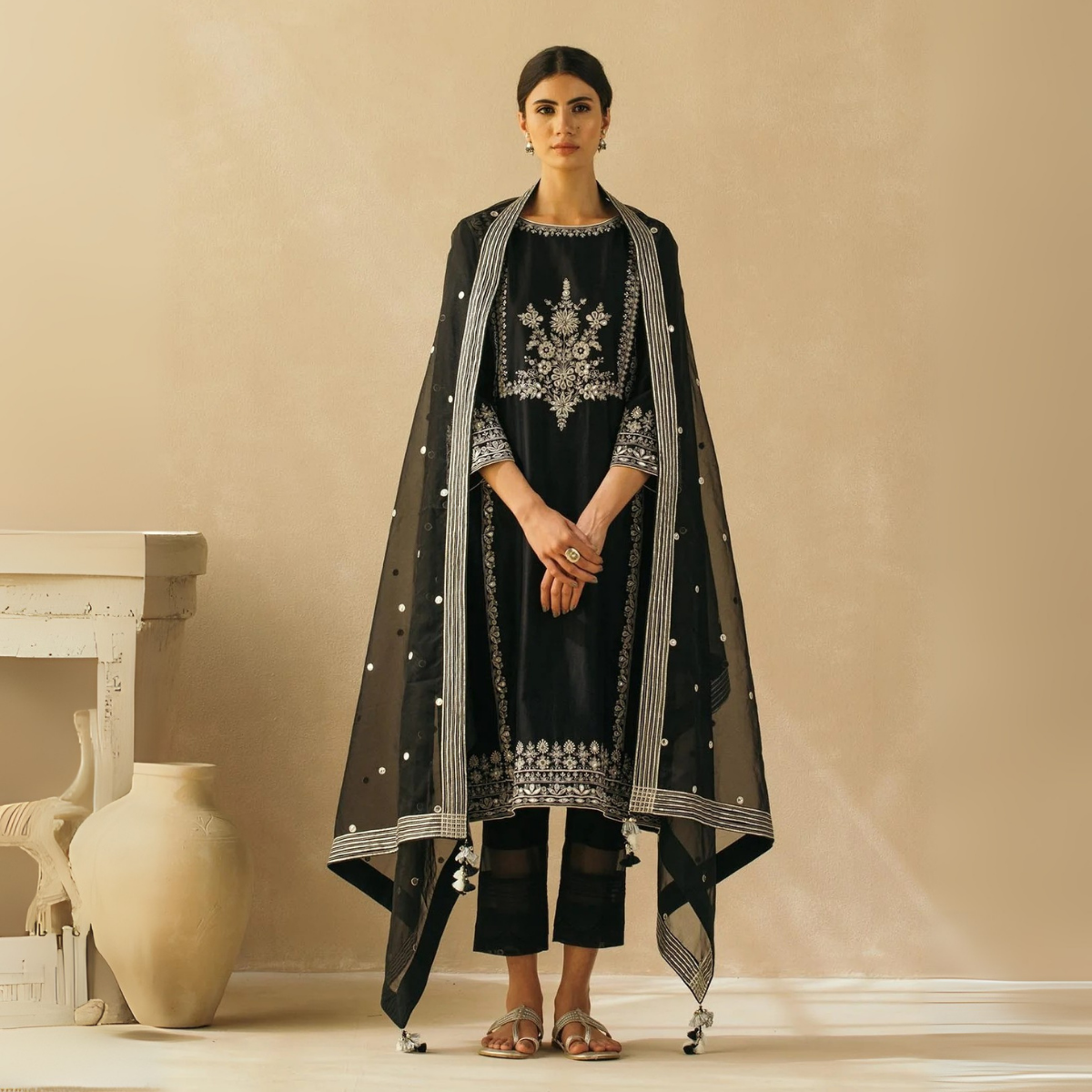 Celebrate Tradition with Our 3 Combo Festive Kurta Sets + Dupatta | FK-08