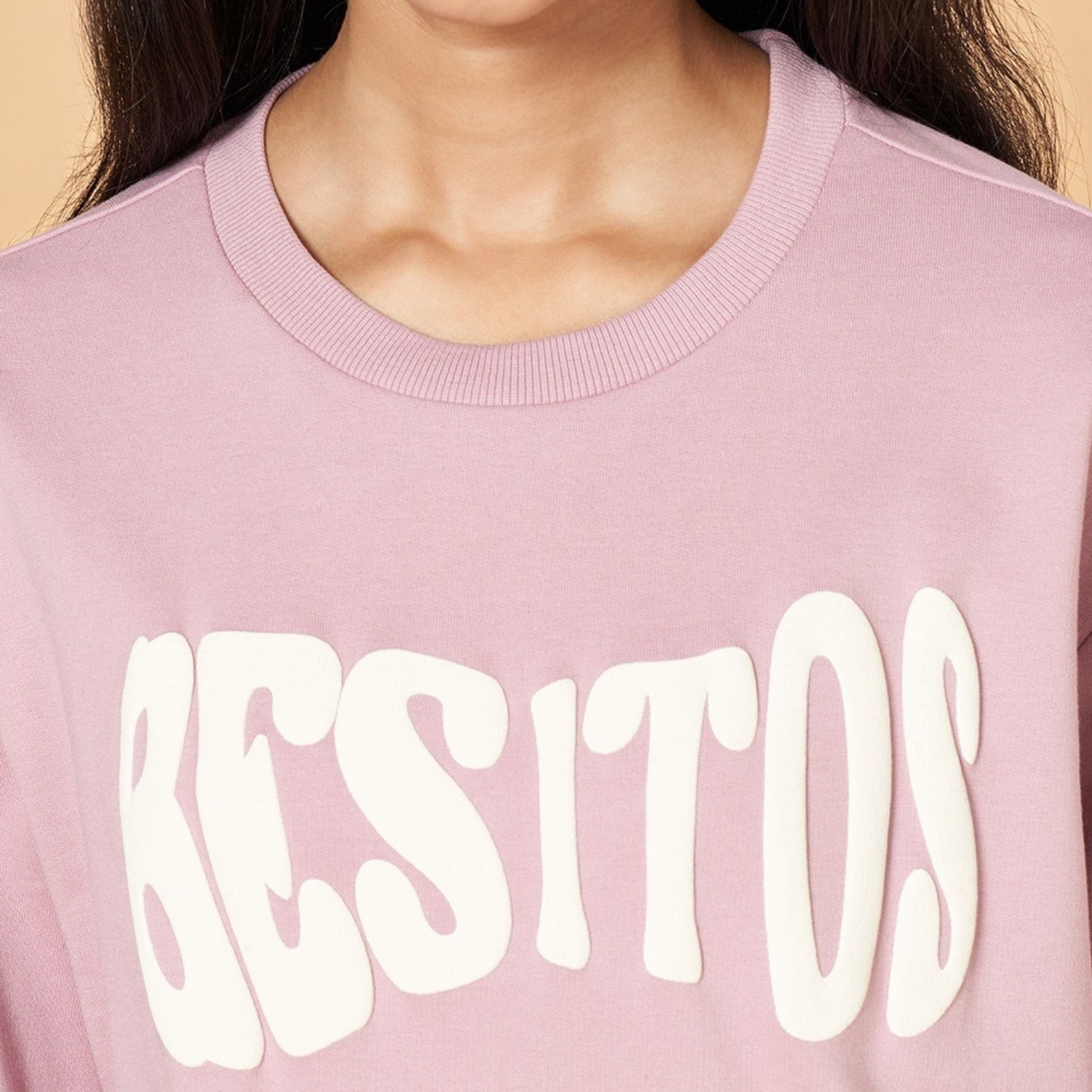 2 Stylish Sweatshirts in Beige& Baby-Pink| Soft, Cozy & Trendy | Up to 50% Off |SS-10