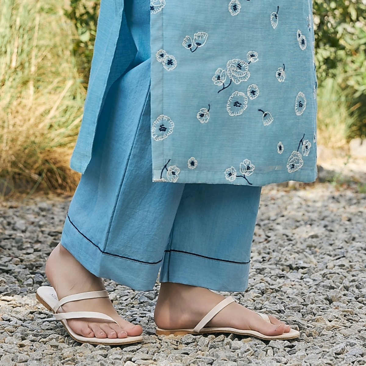 Ethnic 3-Piece Women Kurta Set with Dupatta | Ethnic Wear Made Effortless | WK-09