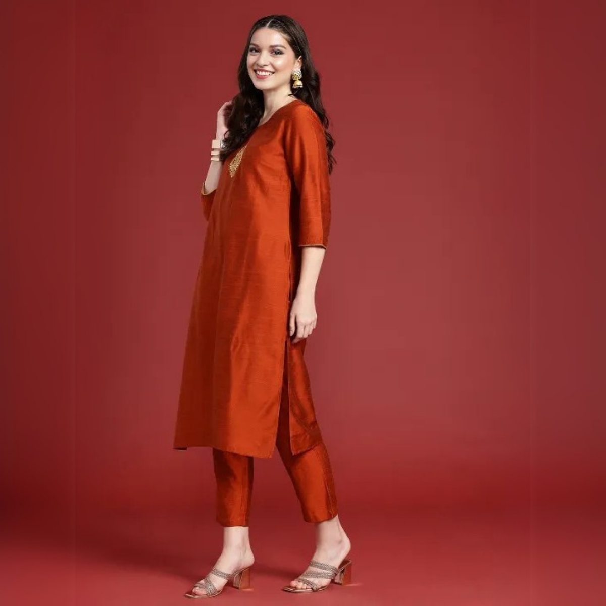 Premium Cotton Kurta Pant Dupatta Combo – Perfect for Daily Wear & Elegant Partywear | DS-03