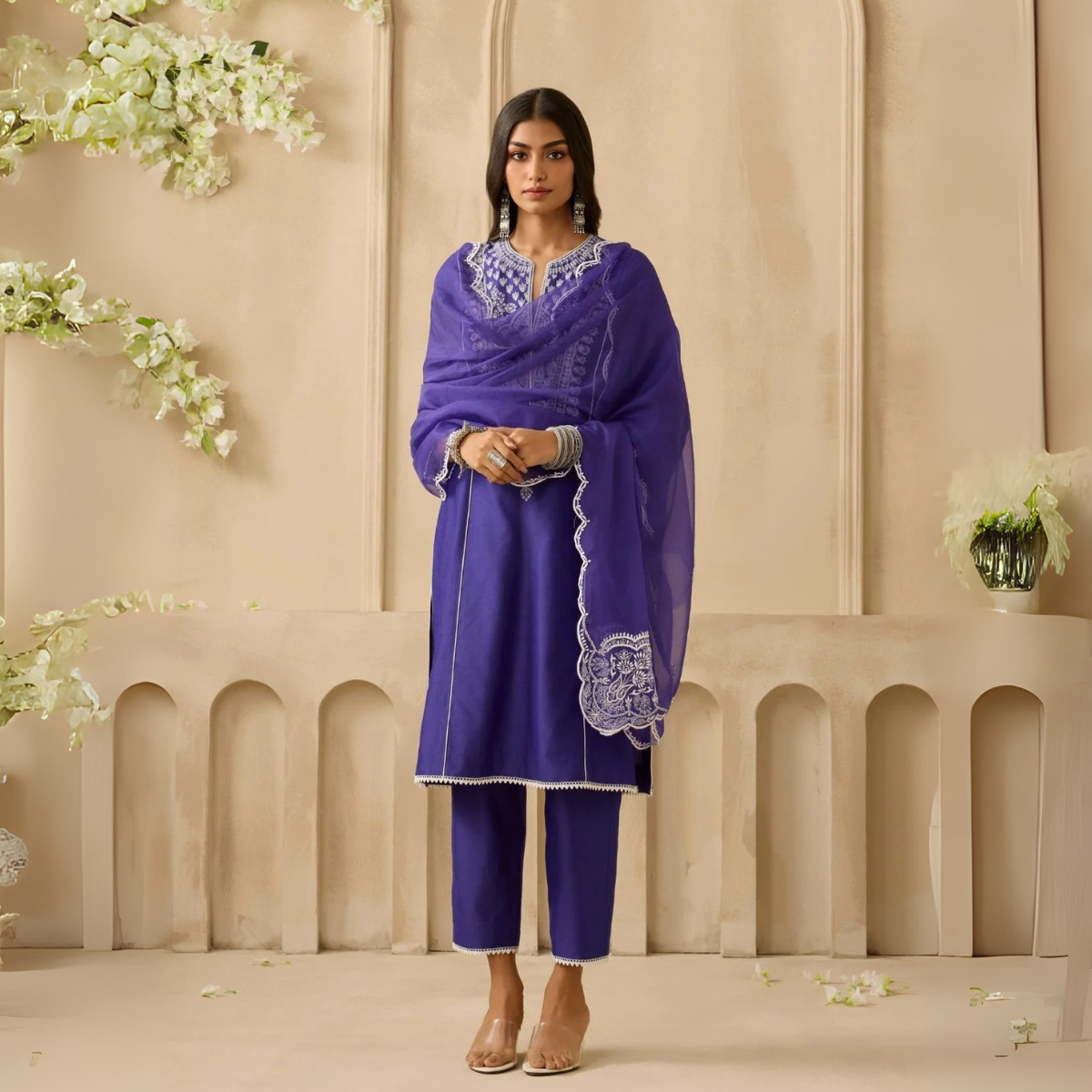 Celebrate Tradition with Our 3 Combo Festive Kurta Sets + Dupatta | FK-03