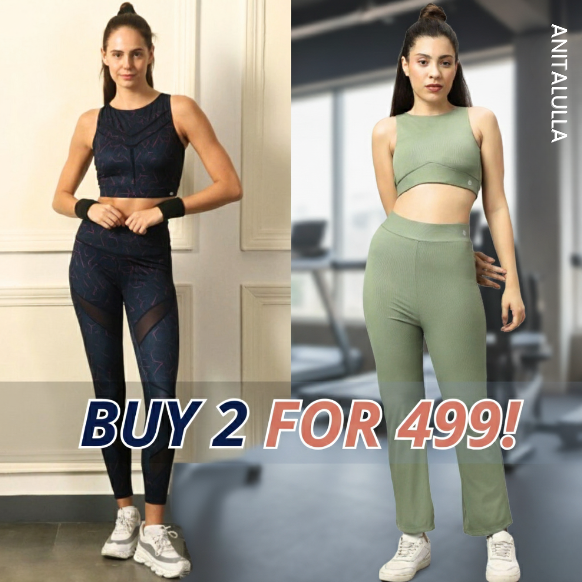 Women’s Activewear Combo - Sports Bra & Leggings Set for Ultimate Comfort| WA-05